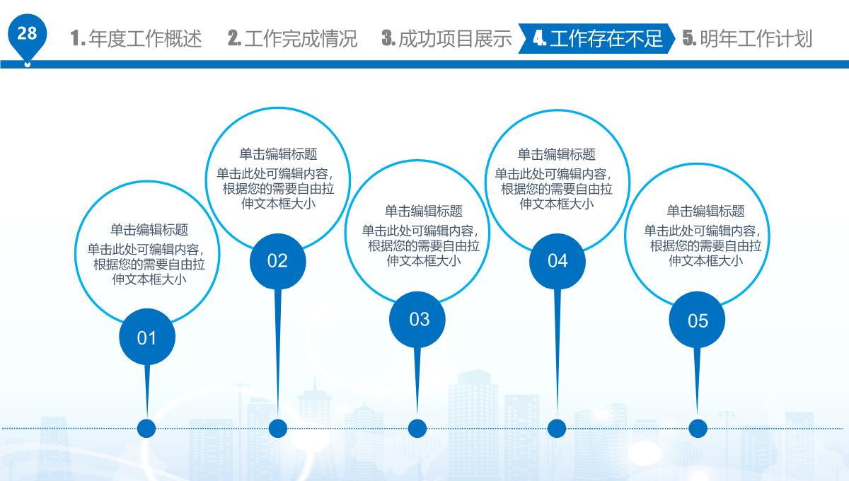 工作总结汇报述职PPT模板_28