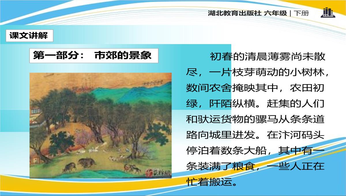 《清明上河图》PPT[优秀课件]PPT模板_12