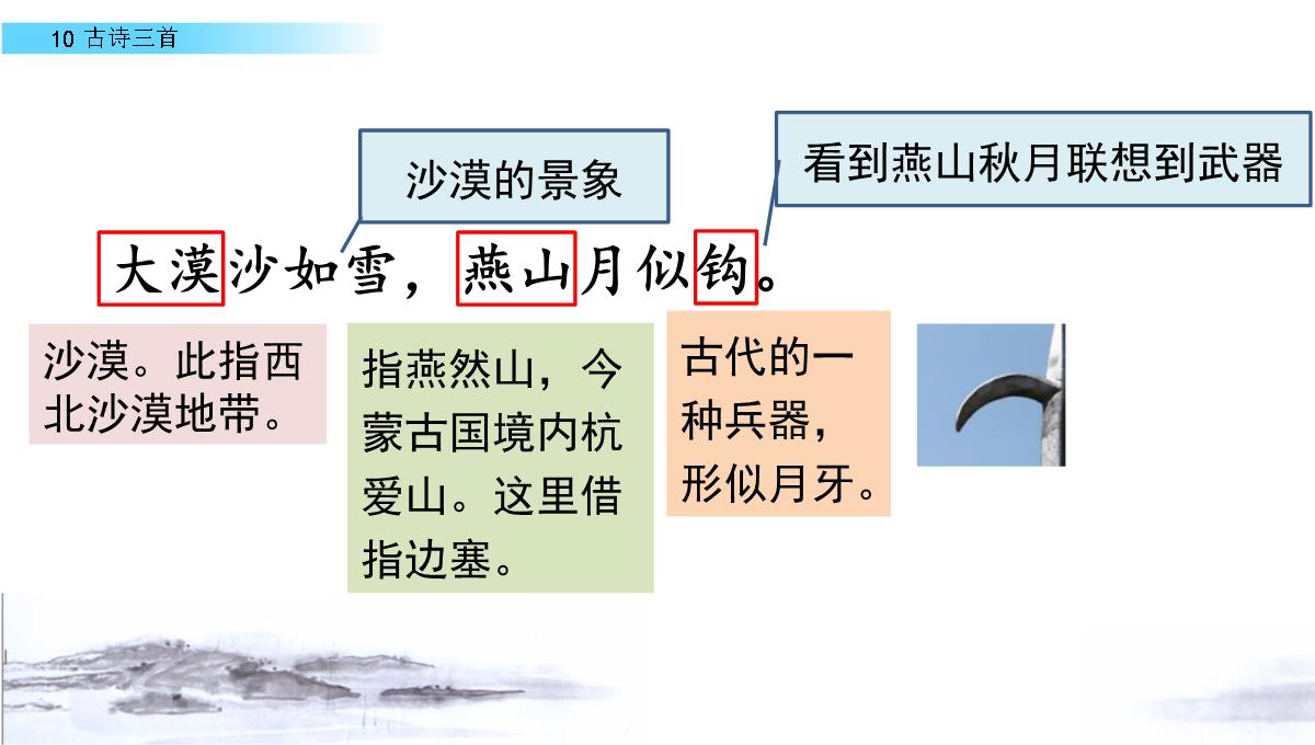 古诗三首《马诗》《石灰吟》《竹石》PPT模板_09