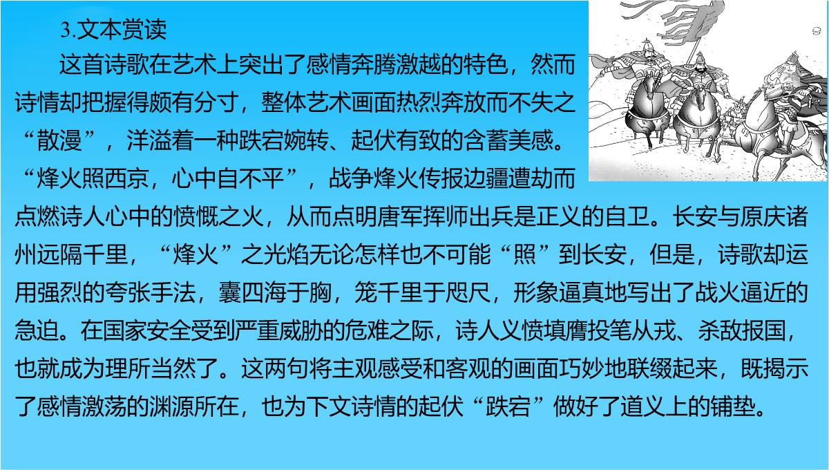 【创新设计】2015-2016学年高二语文苏教版选修《唐诗宋词选读》课件专题一-从军行PPT模板_05