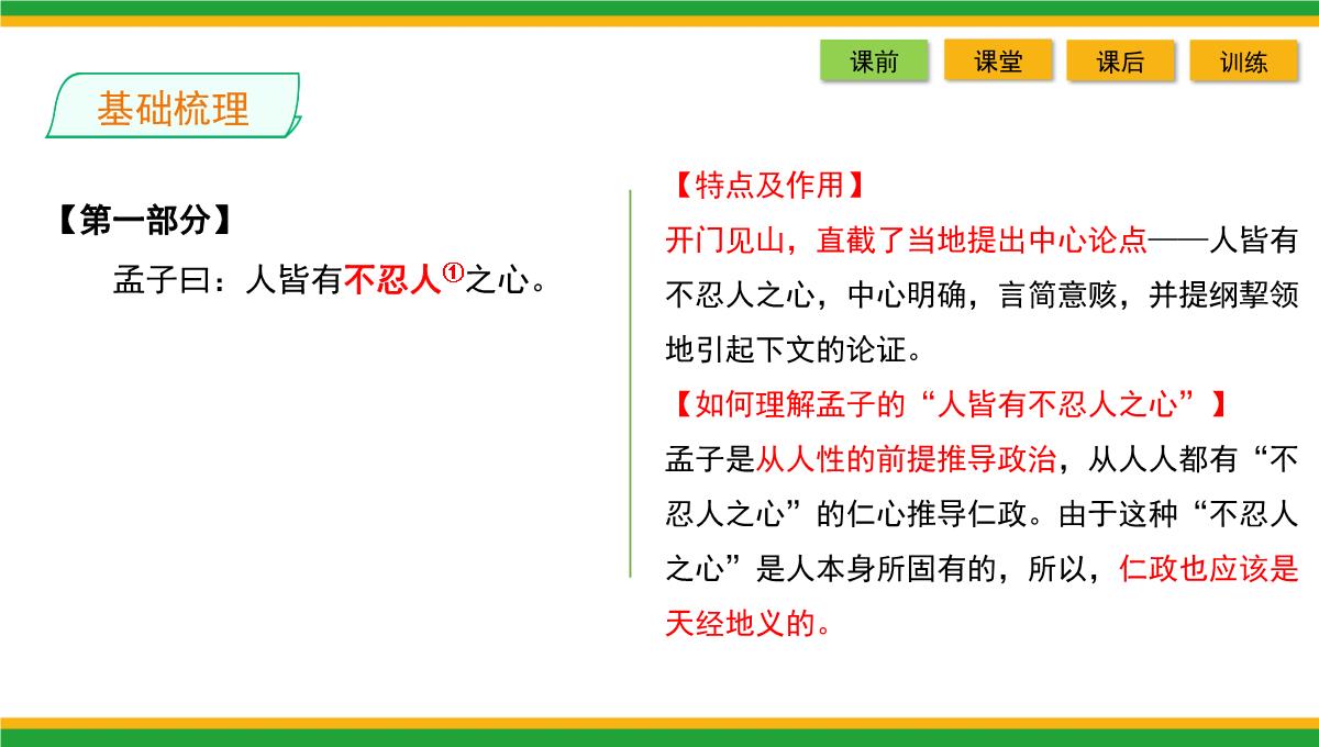 2021统编版高中语文选择性必修上册《人皆有不忍人之心》同步精品课件PPT模板_23