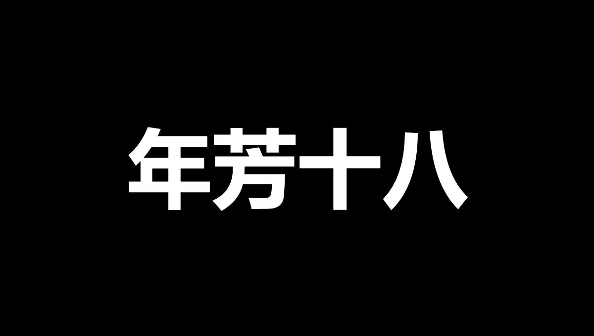 生日快闪幽默生日宴会聚会抖音快闪PPT模板_19