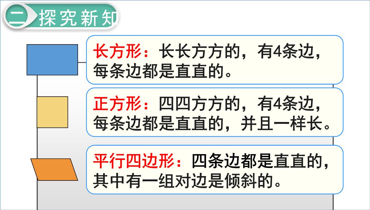 一年级下册认识平面图形人教新课标PPT模板_09