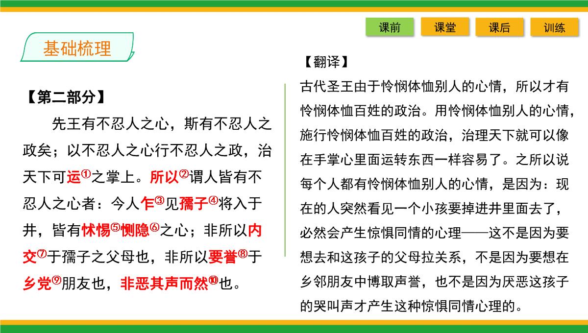 2021统编版高中语文选择性必修上册《人皆有不忍人之心》同步精品课件PPT模板_26