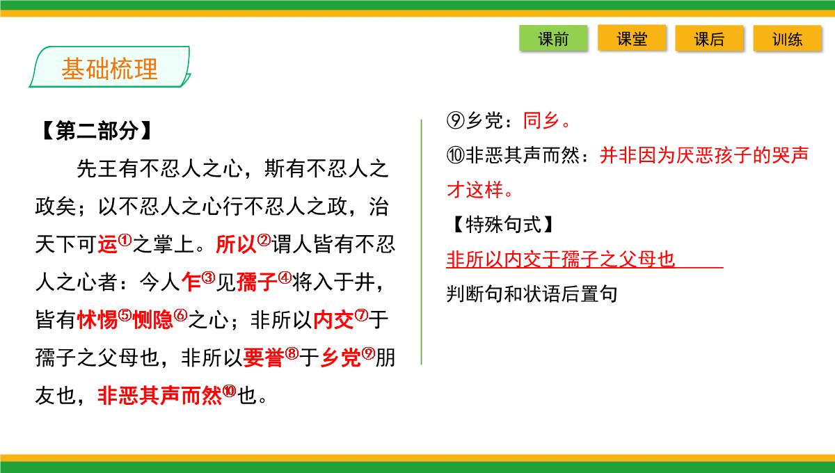 2021统编版高中语文选择性必修上册《人皆有不忍人之心》同步精品课件PPT模板_25