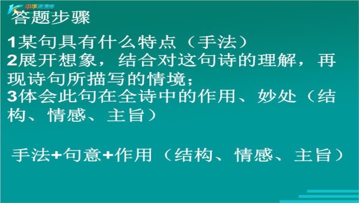 高中语文鲁人版必修三：杨炯《从军行》ppt课件.ppt模板_14