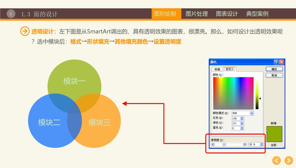 PPT图形图表PPT模板_06