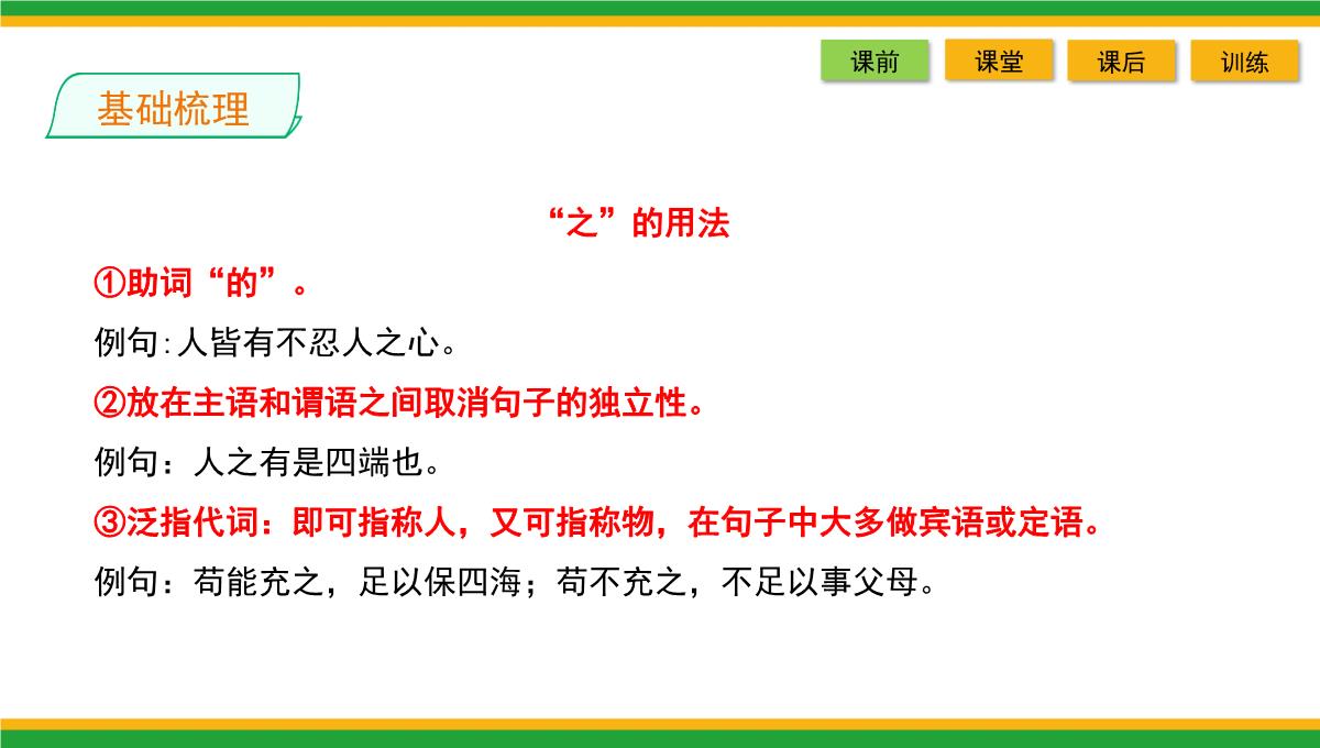 2021统编版高中语文选择性必修上册《人皆有不忍人之心》同步精品课件PPT模板_34