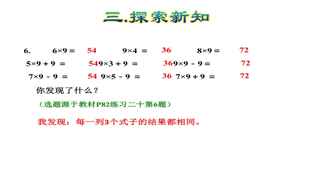 49的乘法口诀数学二年级上册人教版33张PPT模板_19