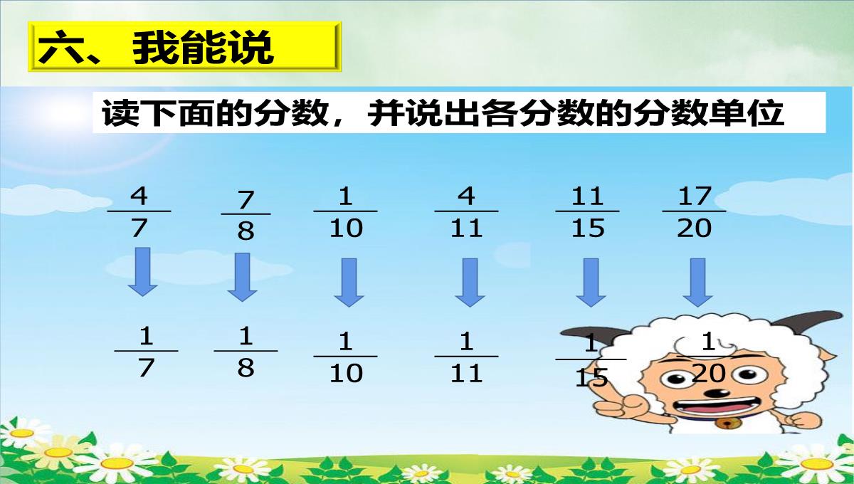 五年级数学下册课件分数的意义苏教版PPT模板_08