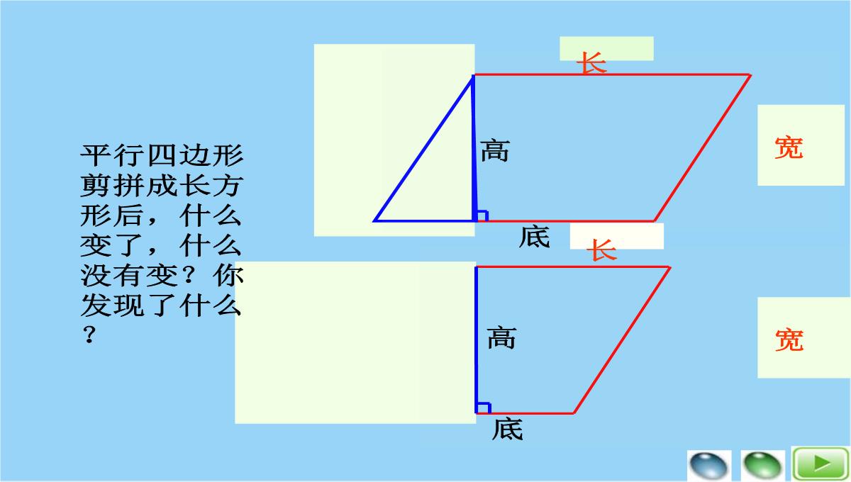 五年级上册数学课件-6.1-平行四边形的面积｜PPT模板_06