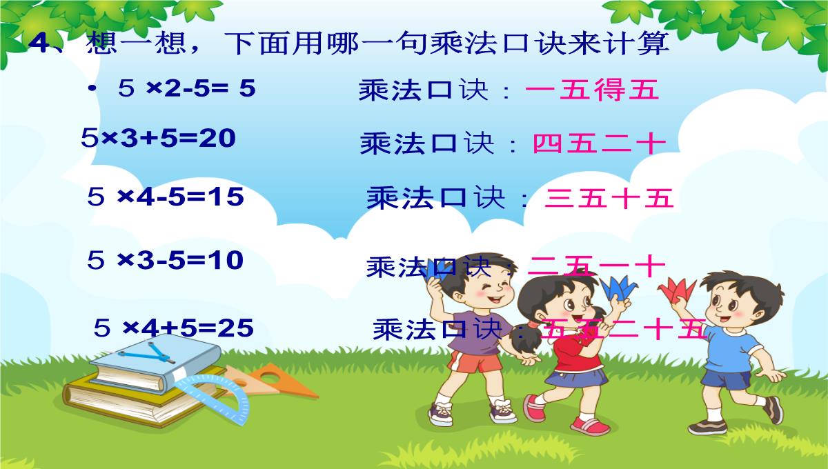 人教版《5的乘法口诀》完美版课件3(共16张PPT)PPT模板_15