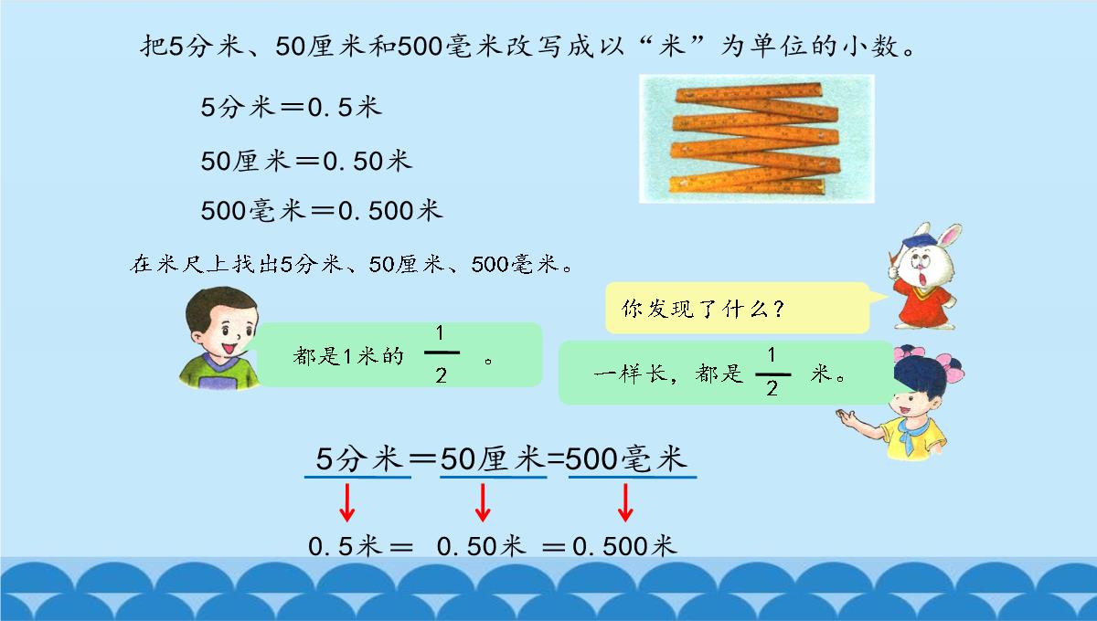 三年级下册数学小数的认识｜冀教版ppt课件PPT模板_10