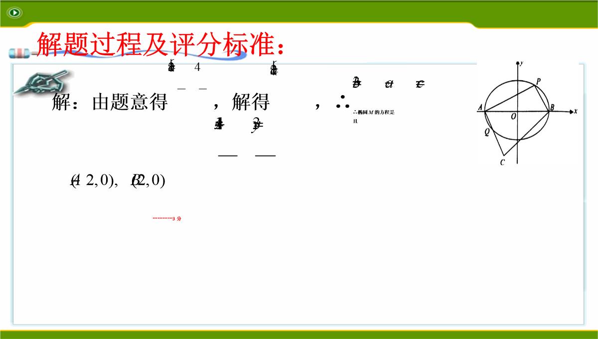 江苏2020届高三数学二轮复习-第12讲--利用椭圆中相关点法探求直线的斜率问题基础版(共49张PPT)PPT模板_44