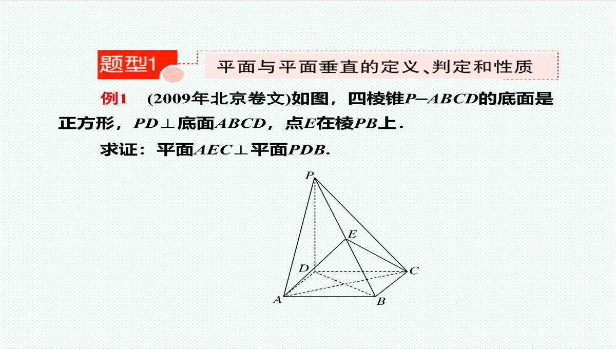 【金版教程】高考数学总复习-9.4平面与平面垂直、二面角精品课件-文-新人教B版-精品PPT模板_16