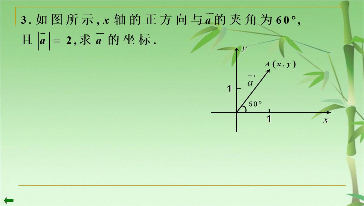 数学高二上册-8.1--平面向量的坐标运算(一)-课件(共17张PPT)PPT模板_16