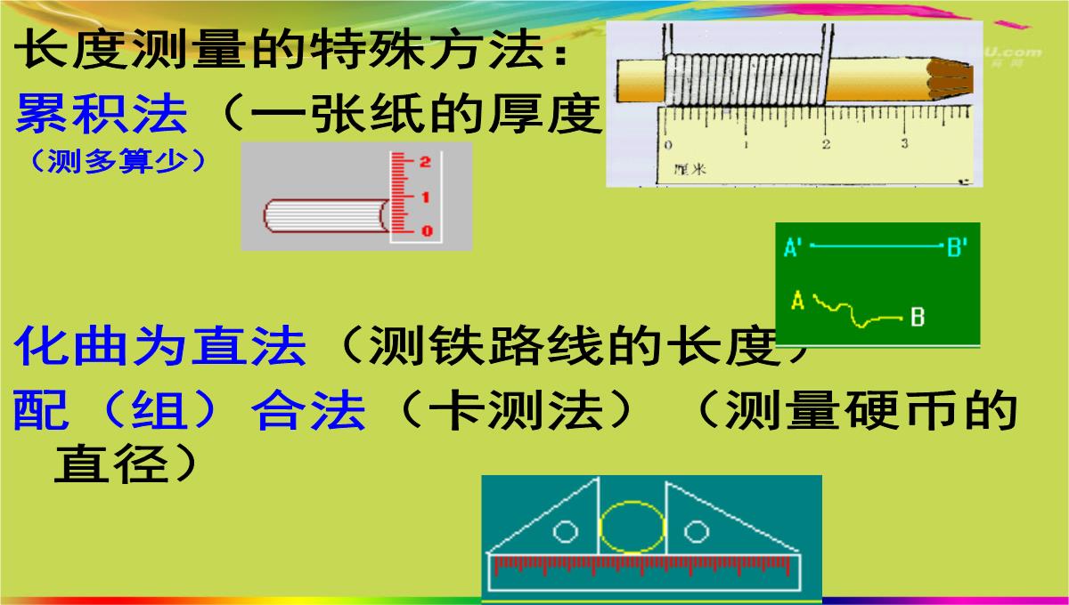 人教版八年级物理上册第一章机械运动知识点梳理复习PPT模板_10