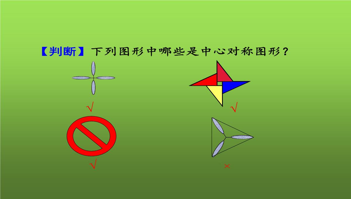 人教版九年级数学上册中心对称图形课件PPT模板_07