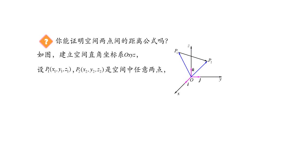 高中数学人教A版选择性必修第一册张一章1.3.2空间向量运算的坐标表示-课件(共22张PPT)PPT模板_60