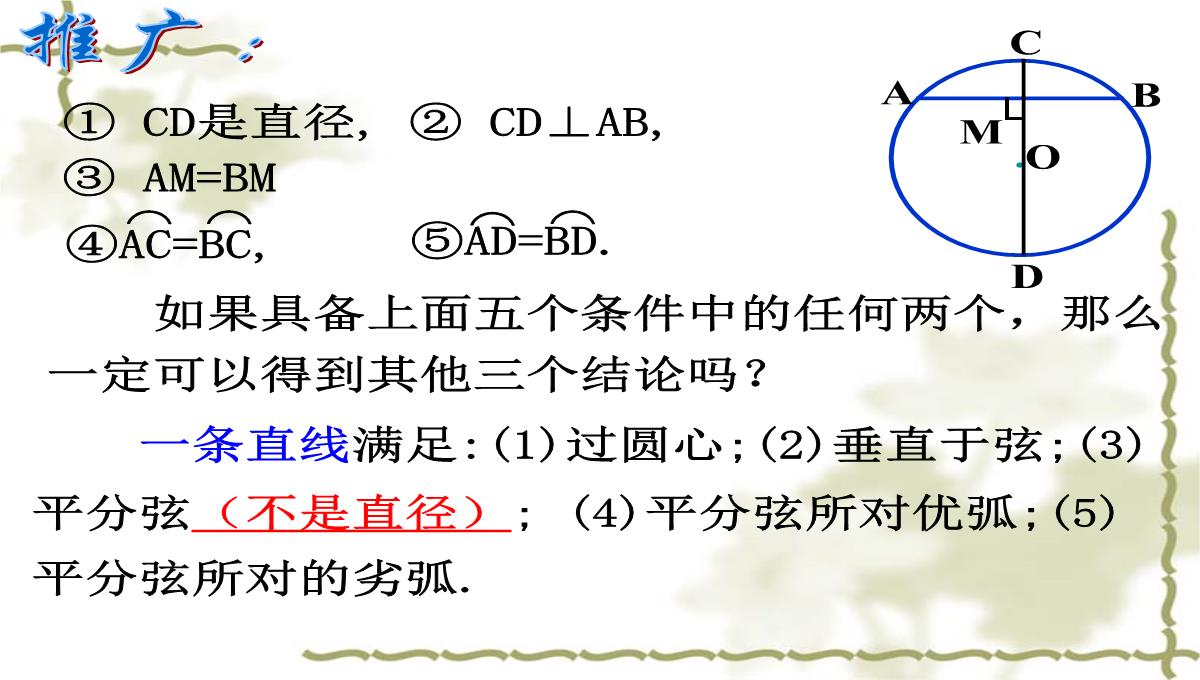 人教版九年级上数学课件垂直于弦的直径PPT模板_21