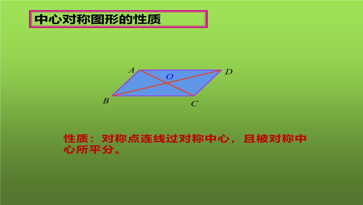 人教版九年级数学上册中心对称图形课件PPT模板_16