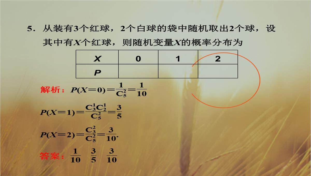 最新-2021届高考数学-第十章第六节离散型随机变量及其分布列课件-理-新人教A版--精品PPT模板_19