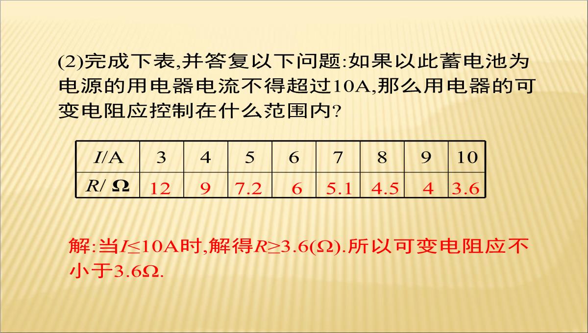 冀教版九年级上数学-27.3反比例函数的应用---课件(共16张PPT)PPT模板_08