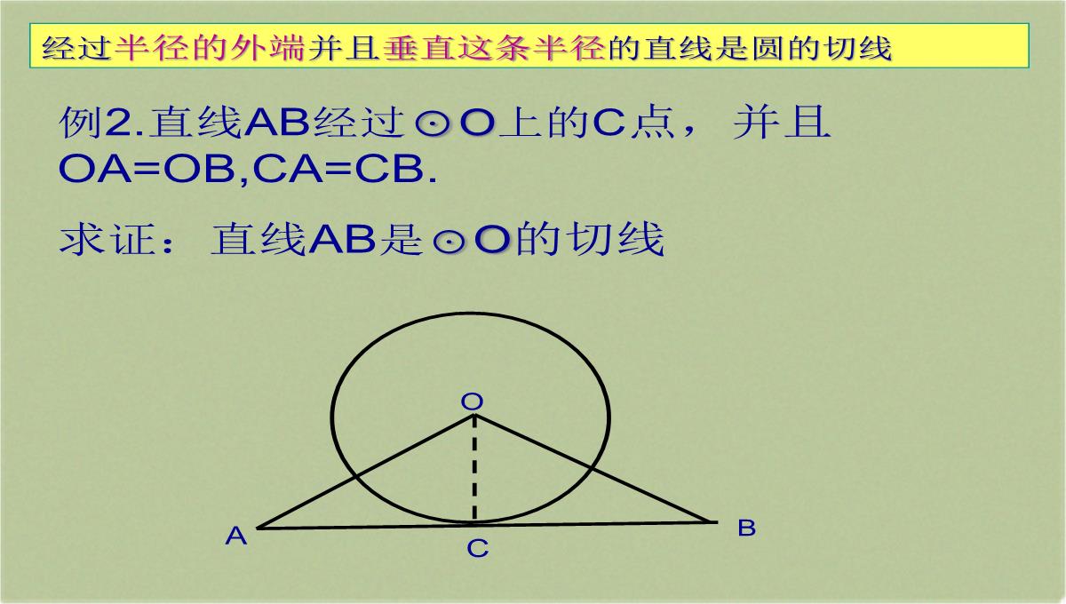 人教版初中数学九年级上册-31.2.2-直线和圆的位置关系-课件(共18张PPT)PPT模板_09