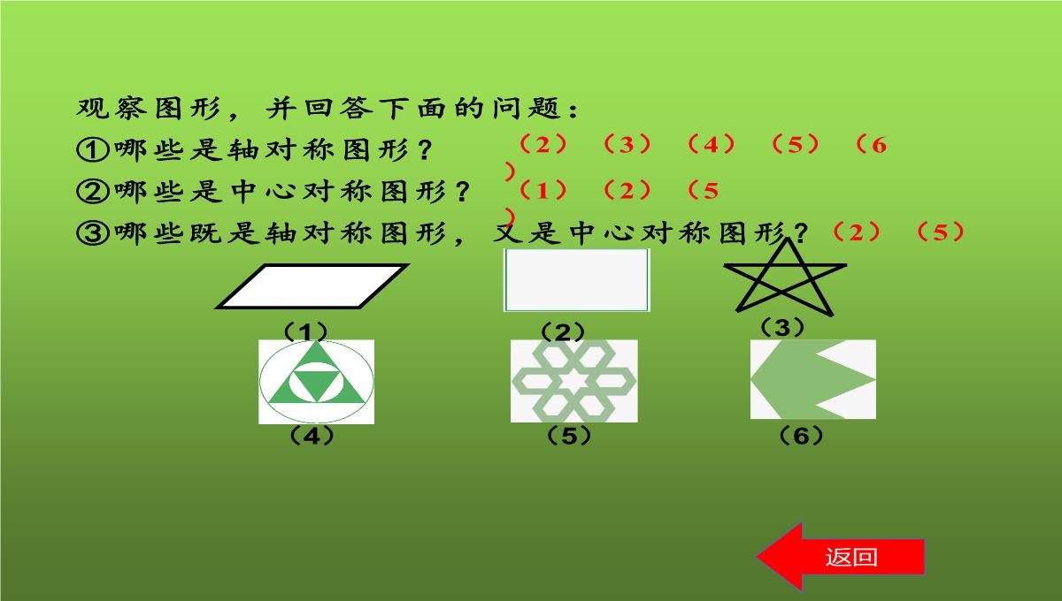 人教版九年级数学上册中心对称图形课件PPT模板_28