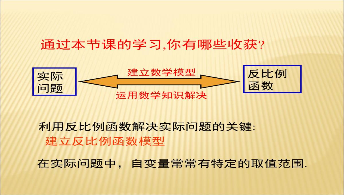 冀教版九年级上数学-27.3反比例函数的应用---课件(共16张PPT)PPT模板_16