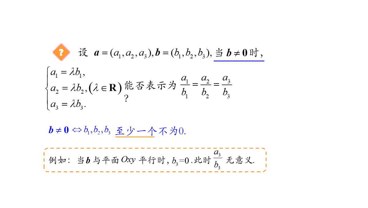 高中数学人教A版选择性必修第一册张一章1.3.2空间向量运算的坐标表示-课件(共22张PPT)PPT模板_41