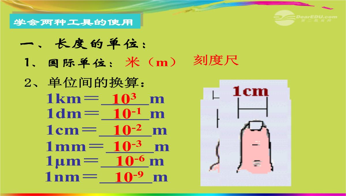 人教版八年级物理上册第一章机械运动知识点梳理复习PPT模板_04