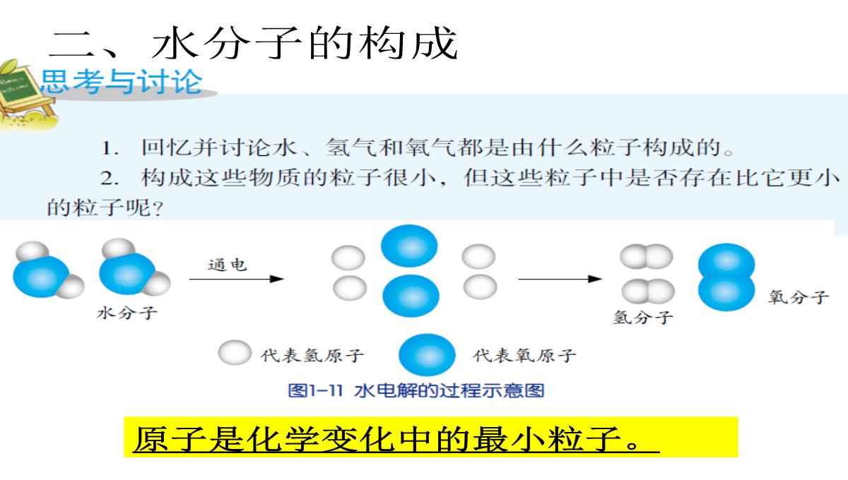 新浙教版八年级上册1.2水的组成PPT模板_10