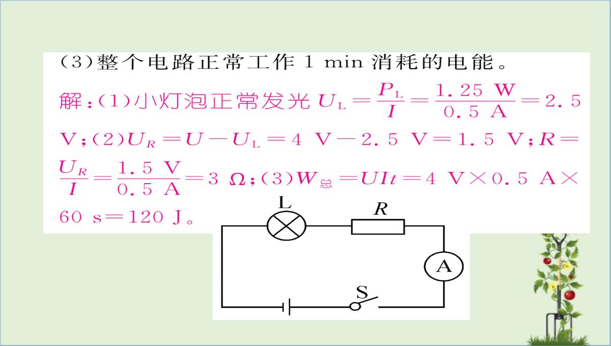 「精品」九年级物理全册第18章电功率第3节测量小灯泡的电功率第2课时巧测电功率习题课件新版新人教版-精品PPT模板_14