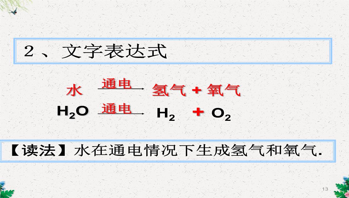 人教版(五四)化学八年级4.1《水的组成》课件2-(共26张PPT)PPT模板_13