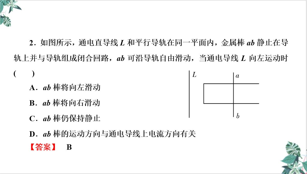 人教物理教材《电磁感应》PPT课件下载PPT模板_18