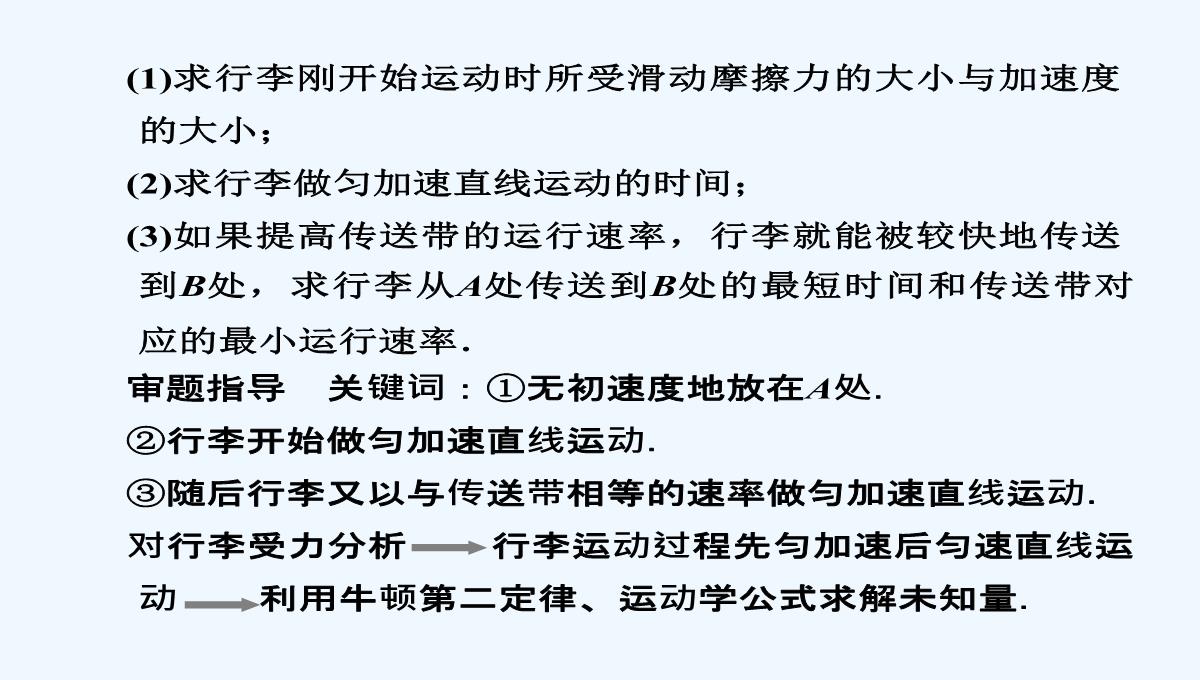 2015届高三物理大一轮复习（人教版）课件：第3章-第3讲-牛顿运动定律的综合应用（73张PPT）PPT模板_39