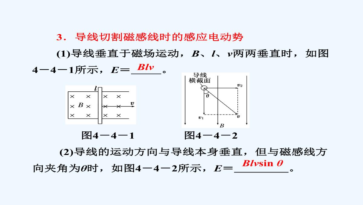 2017-2018学年高中物理人教版选修3-2课件：4.4-法拉第电磁感应定律-PPT模板_07