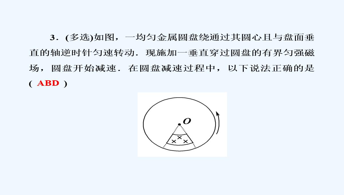 2019届高中物理二轮复习专题课件：专题四　电路与电磁感应　近代物理-第十一讲　电磁感应PPT模板_18