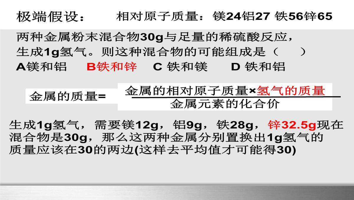 初中化学金属的化学性质图像专题课件(优秀版)PPT模板_15