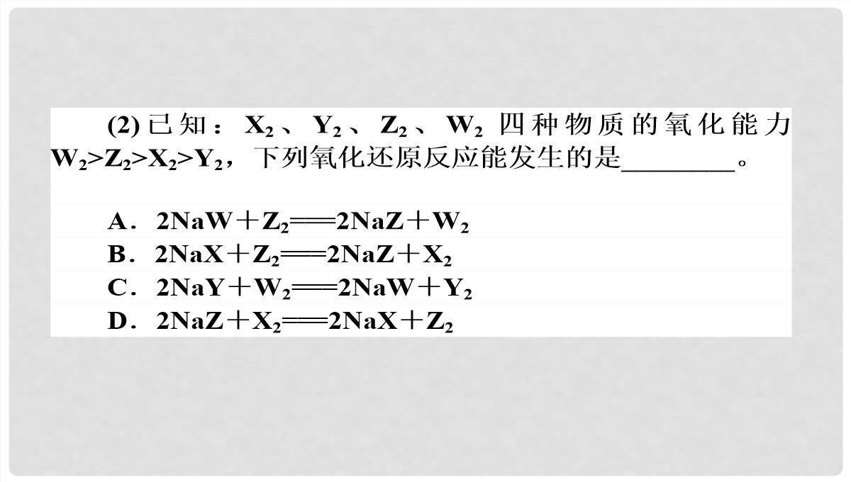 高考化学第二轮专题突破复习（备考导航+要点突破）-离子反应-氧化还原反应课件PPT模板_62