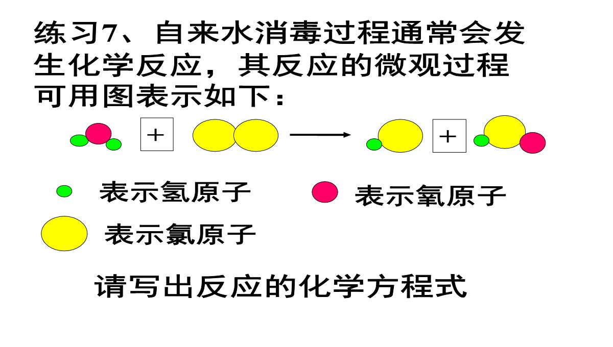 4.3化学方程式的书写与应用课件--沪教版(全国)九年级化学上册PPT模板_26