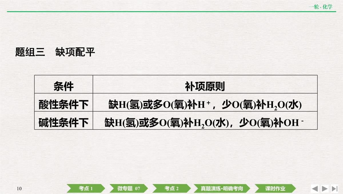 2022年高考化学第一轮复习精品课件氧化还原反应方程式的配平及计算PPT模板_10