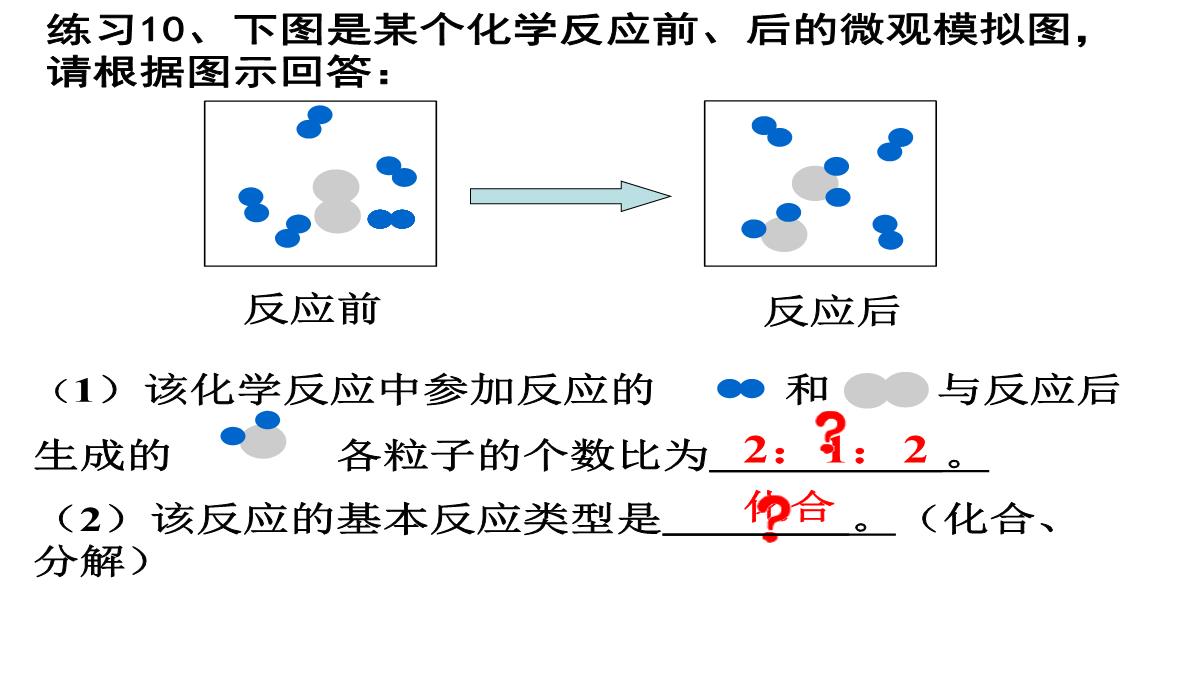 4.3化学方程式的书写与应用课件--沪教版(全国)九年级化学上册PPT模板_28