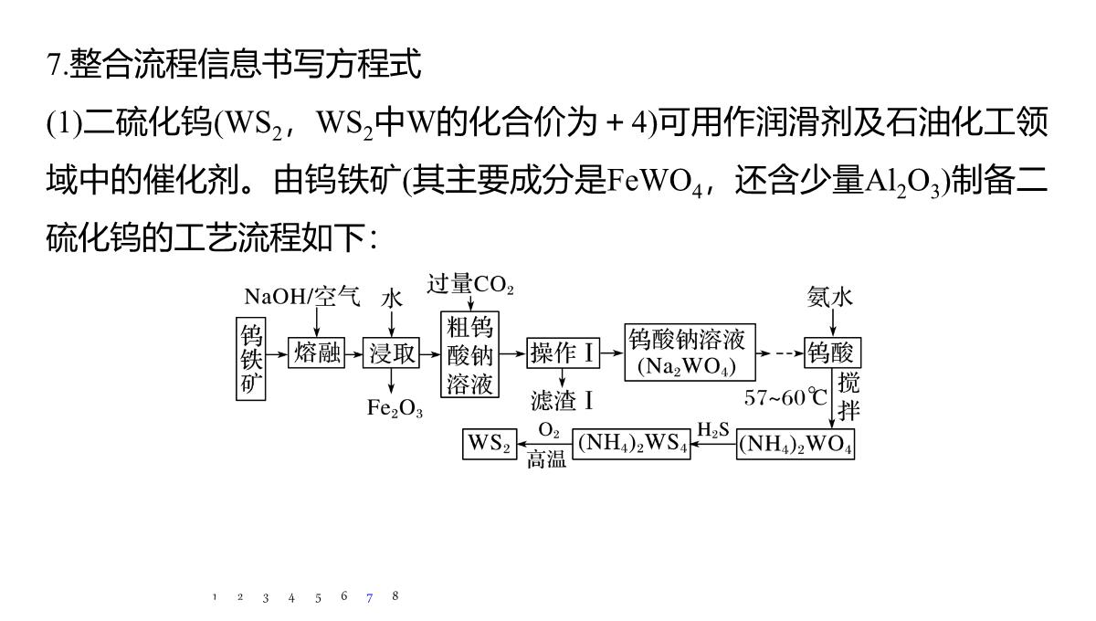 高三化学一轮复习课件：专项提能特训-从氧化还原反应的视角分析“化工生产”中的物质变化PPT模板_08