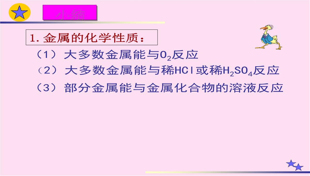 人教版(五四学制)化学九年级全册-第八单元--课题2--金属的化学性质--课件PPT模板_17