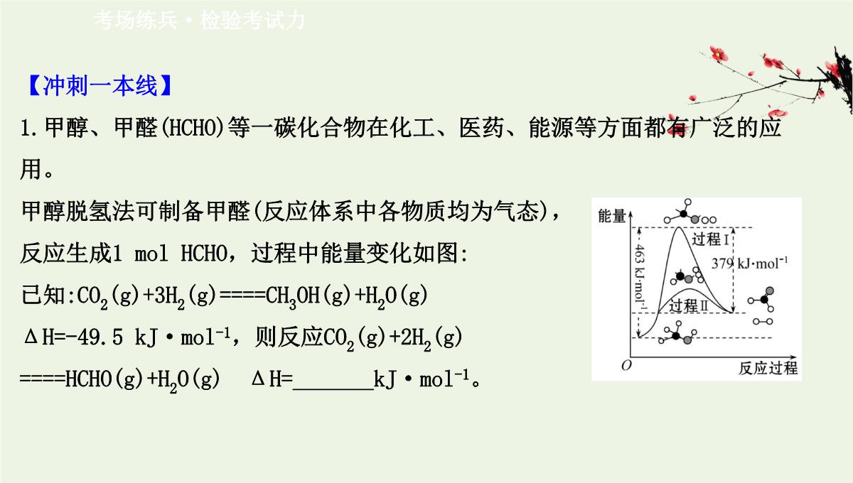 高考化学二轮复习：利用盖斯定律推导新的热化学方程式课件PPT模板_25