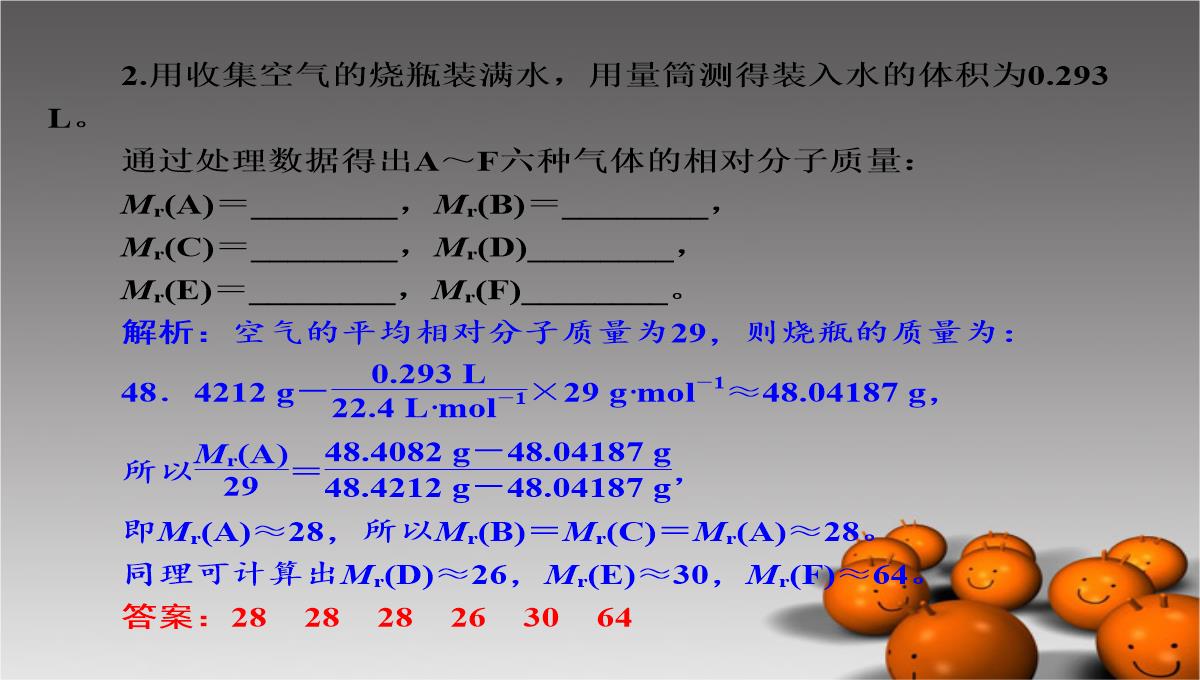 【高考领航】2022年高考化学总复习-1.3-物质的量气体摩尔体积课件-鲁科版必修1PPT模板_27