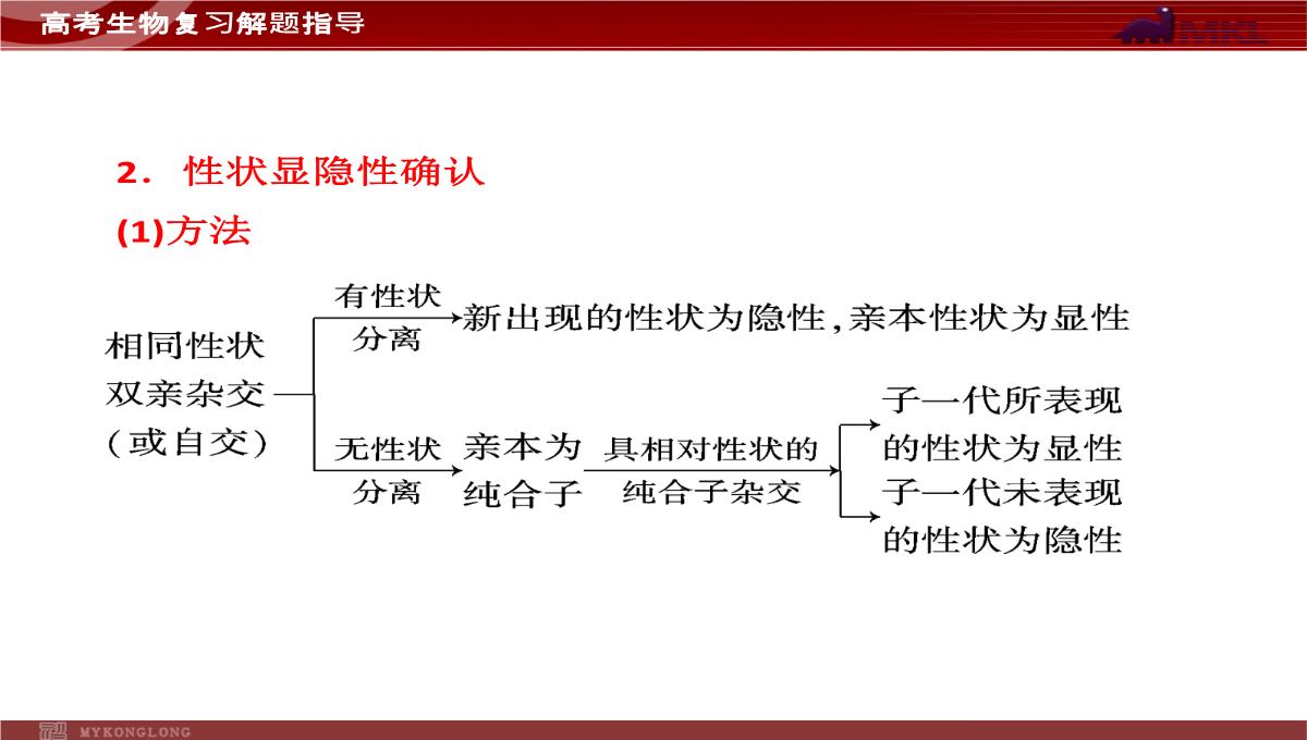 高考专题复习专题4---第3讲--遗传的基因规律、伴性遗传及人类遗传病与优生PPT模板_13