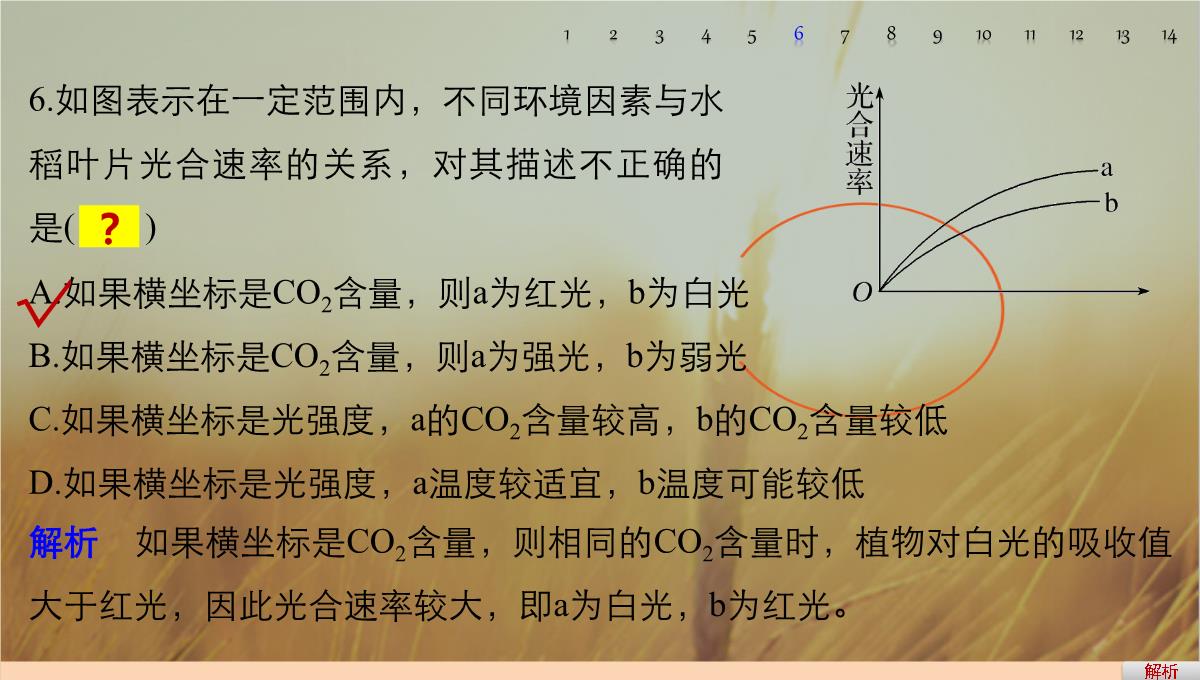 最新-2021版浙江省高考生物课件：第2单元-第10讲-光合作用的影响因素及应用-精品PPT模板_78